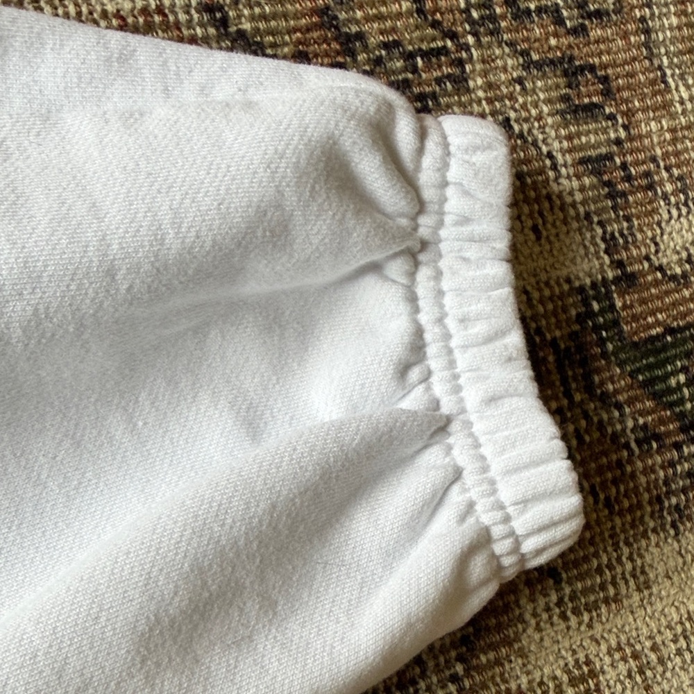 NWOT ALO Yoga White ACCOLADE Sweatpants - Picture 5 of 9